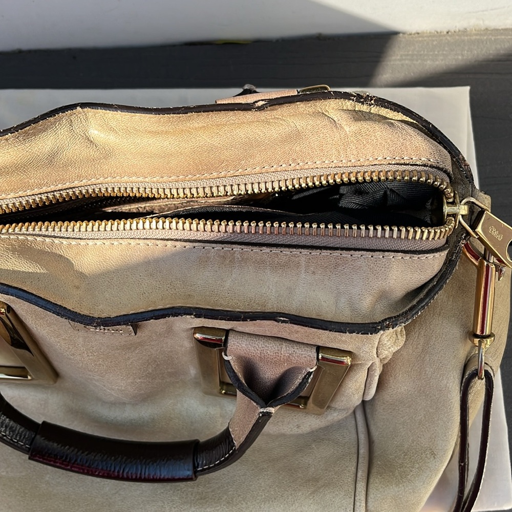 Chloé satchel bag in good used condition. Authenticity card is included. - Picture 11 of 16